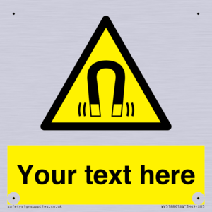 Custom Magnetic Field Sign